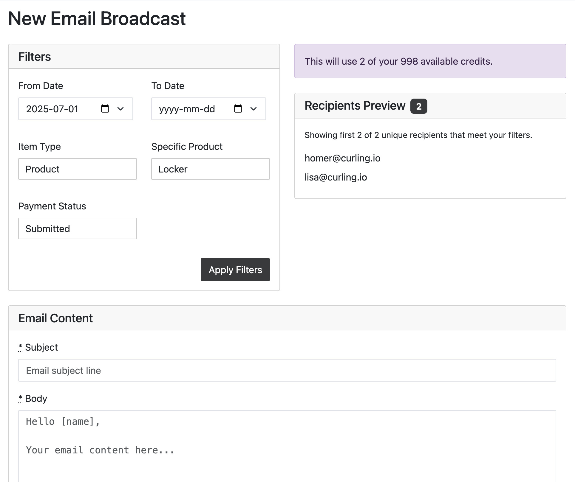 Email Composer